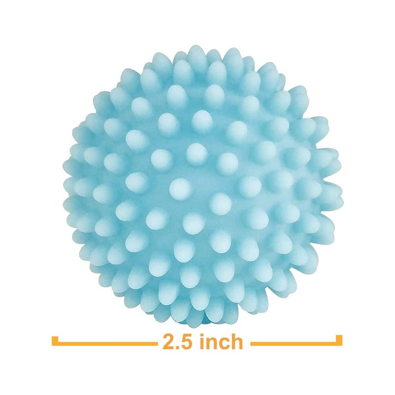Bienstylife Reusable Laundry Dryer Balls - Eco Friendly Fabric Softener Alternatives Soften and Fluff Laundry Wrinkle Release(Set of 4 Random Color) - Image 2